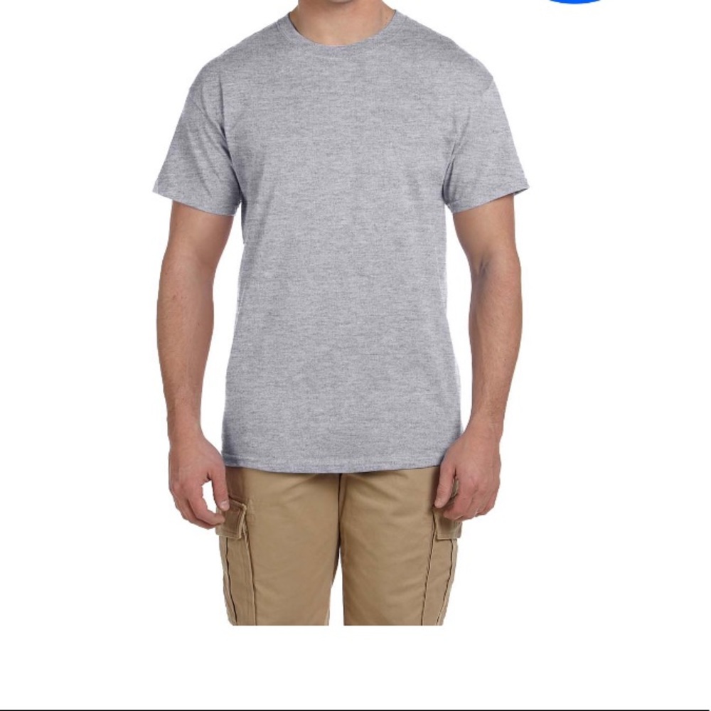 Fruit of The Loom Gray Tshirt